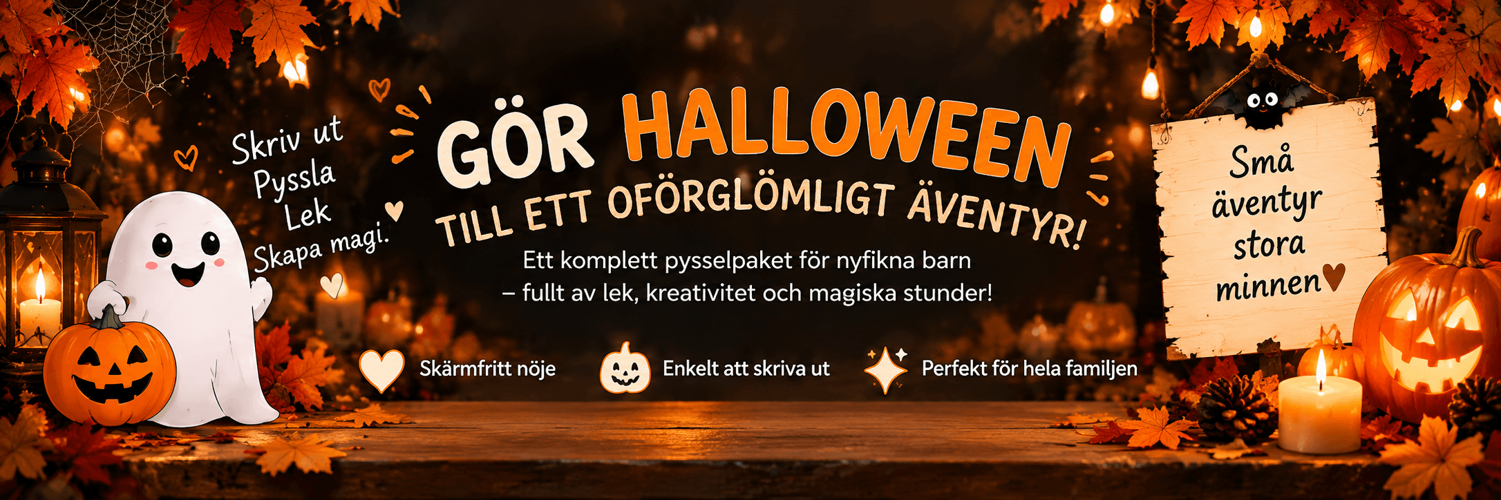 Gör Halloween till ett oförglömligt äventyr