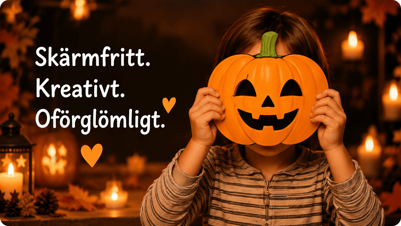 Skärmfritt Halloweenmys